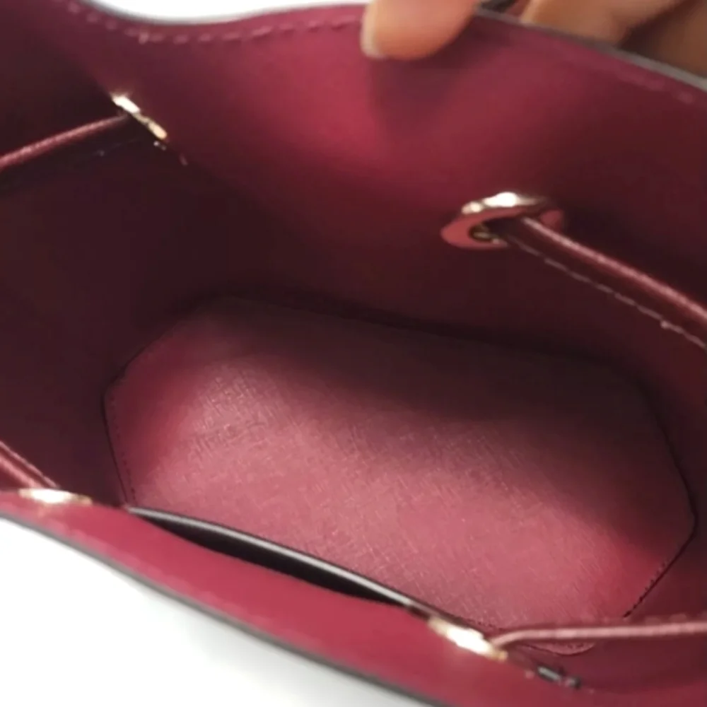 Kate Spade New York Eva City Small Plaid Crossbody Bucket Bag